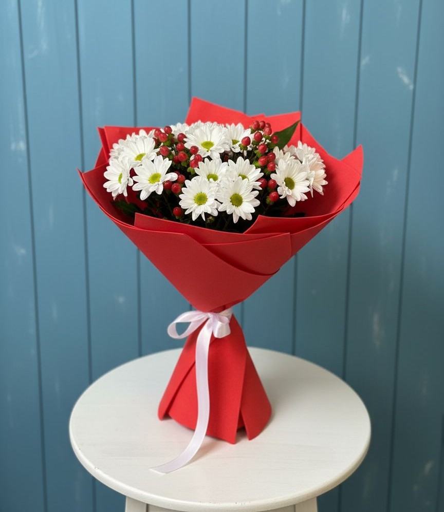 Букет цветов из: Хризантемы в Макарьеве