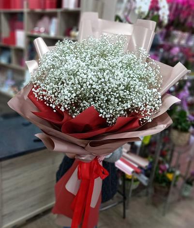 Букет цветов из: Гипсофила в Макарьеве