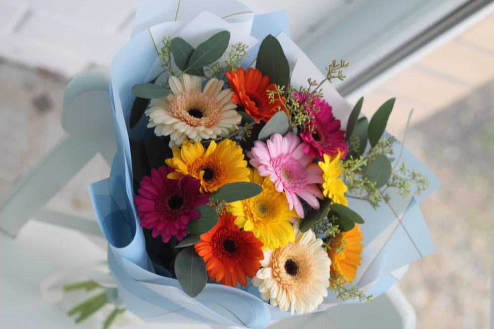 Букет цветов из: Герберы в Макарьеве