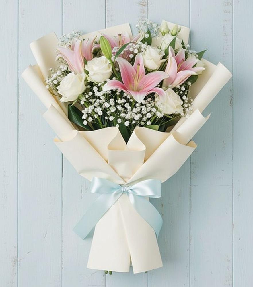 Букет цветов из: Лилии в Макарьеве