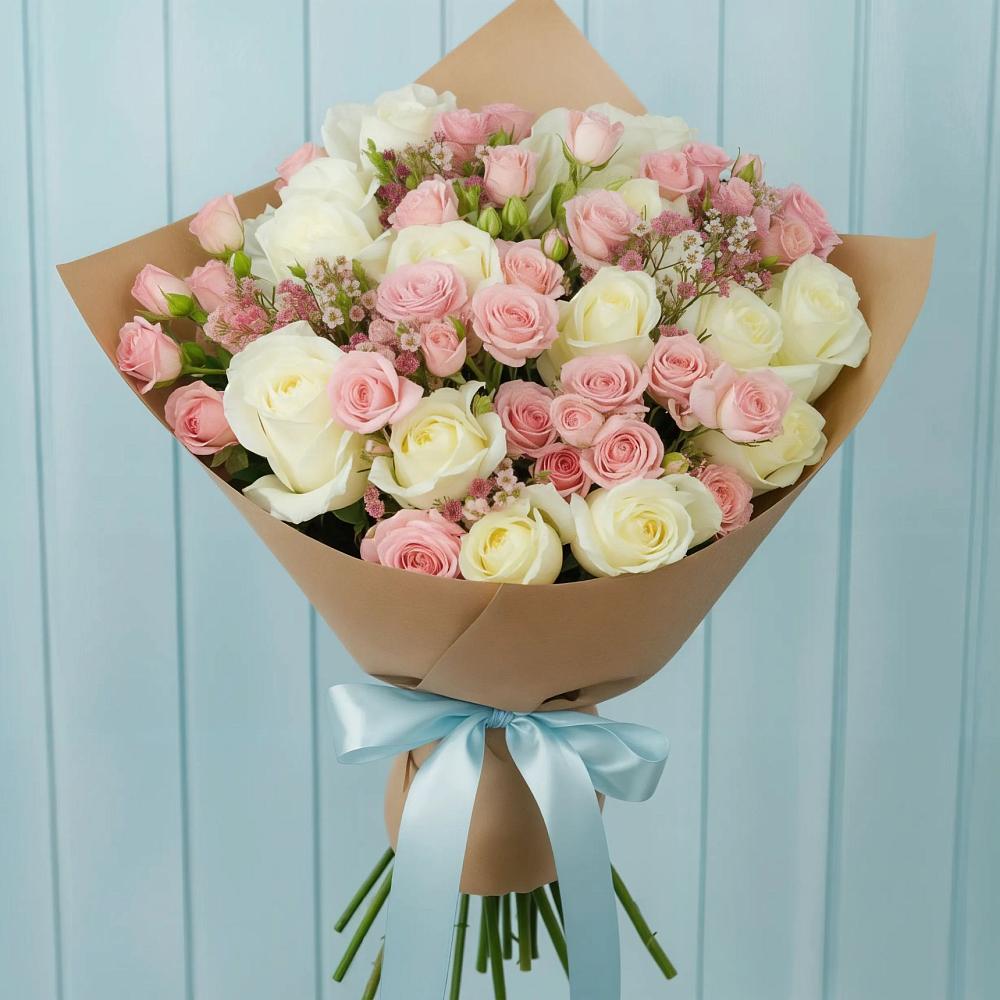 Букет цветов из: Розы в Макарьеве