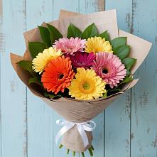 Букет цветов из:  Герберы в Макарьеве