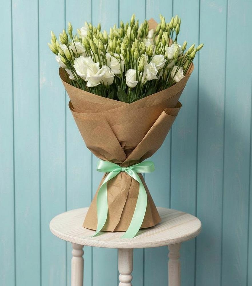 Букет цветов из: Лизиантусы в Макарьеве