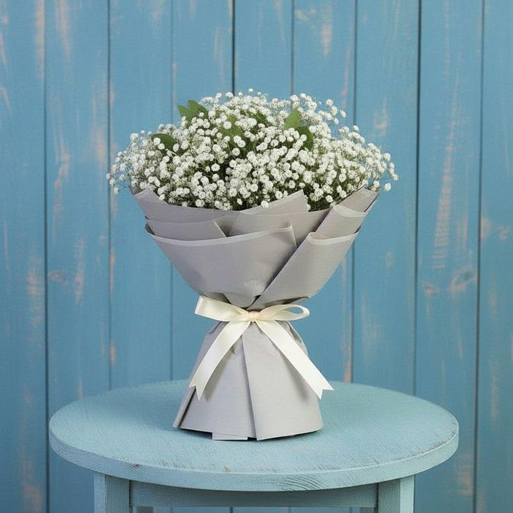 Букет цветов из: Гипсофила в Макарьеве