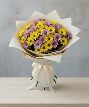 Букет цветов из:  Хризантемы #REPLACE_PRED# Макарьеве