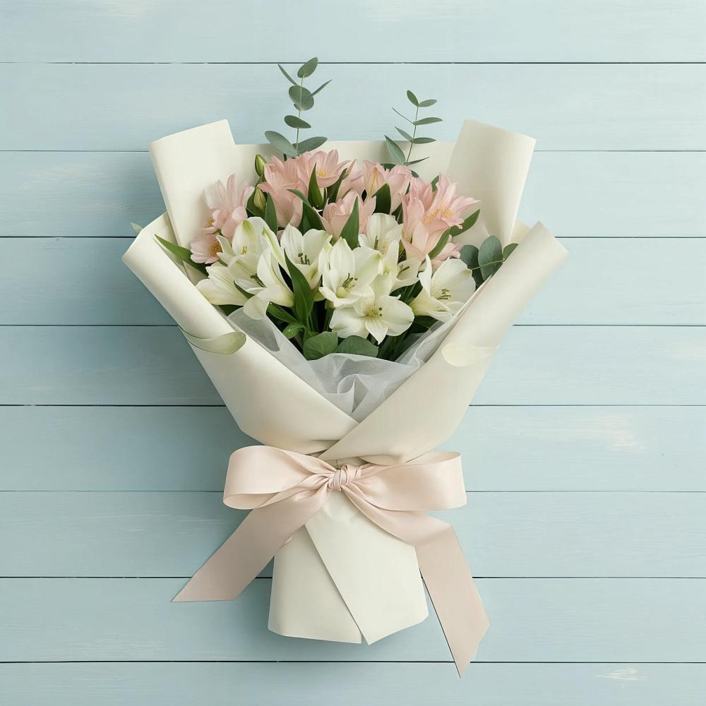 Букет цветов из: Альстромерии в Макарьеве